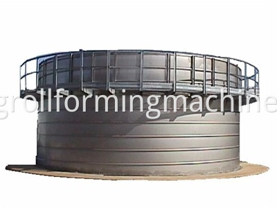 Thick Steel Storage Grain Silo Corrugated Panel Roll Forming Machine